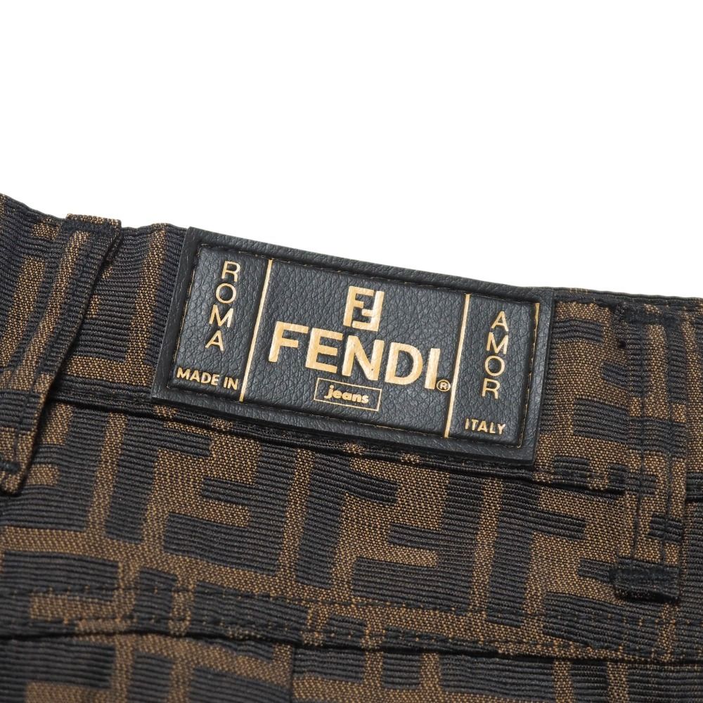 □美品□FENDI フェンディ ヴィンテージ スカート サイズ42 ズッカ柄