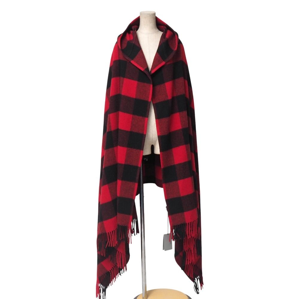 □未使用品□BALENCIAGA バレンシアガ コート サイズL チェック  