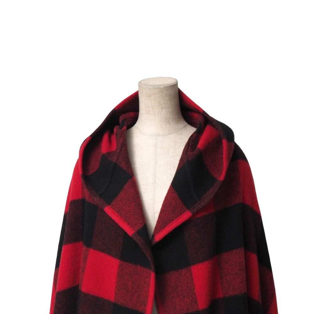 □未使用品□BALENCIAGA バレンシアガ コート サイズL チェック  