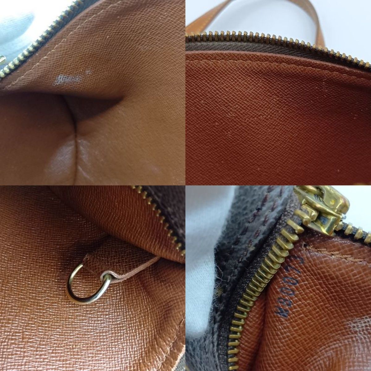 ブラウン ポーチ付