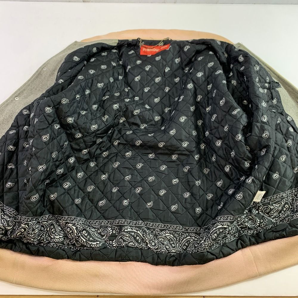 PHENOMENON フェノメノン スタジャン 袖レザー 04w5265▽※【中古】PHENOMENON フェノメノン スタジャン 袖レザー