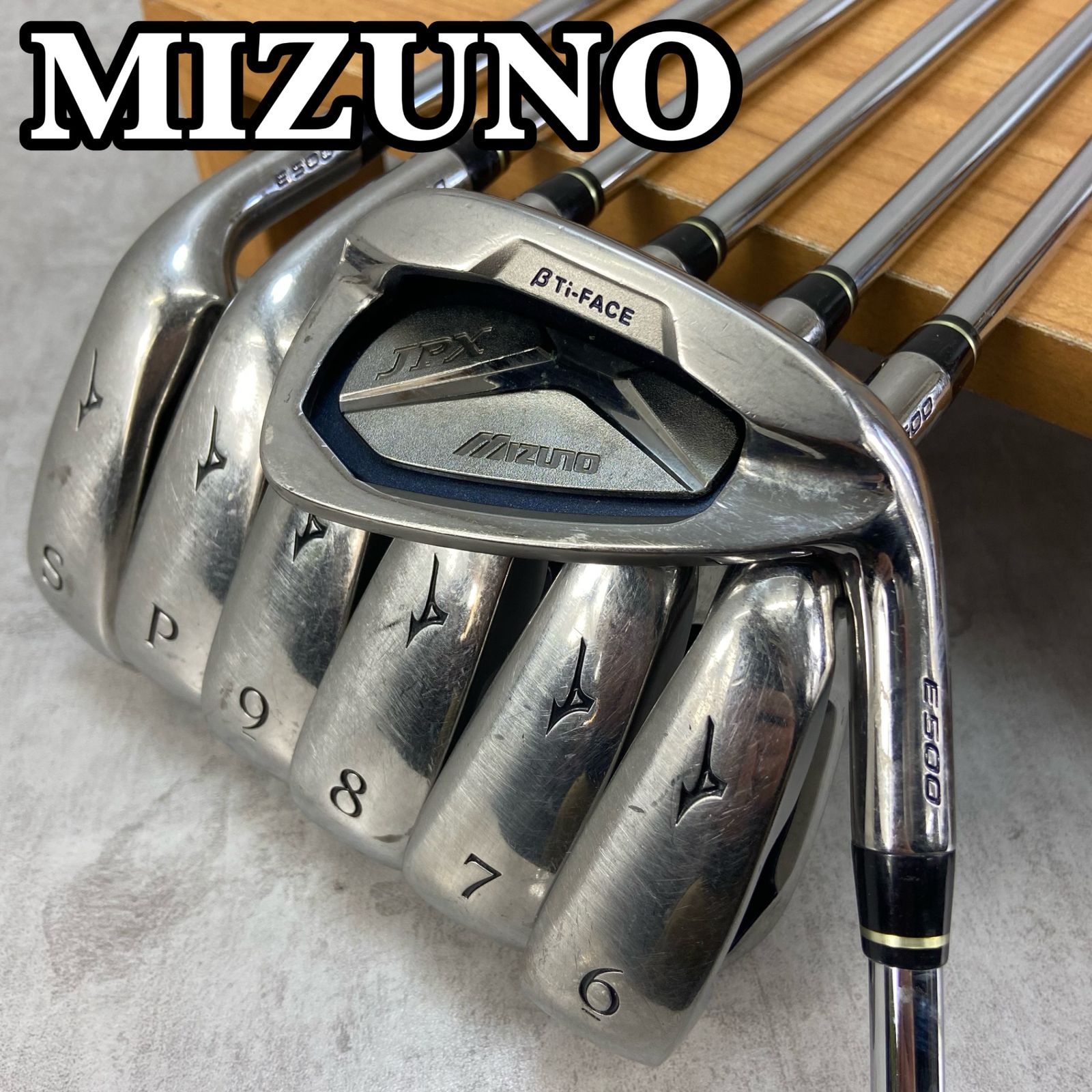 ミズノ JPX E500 メンズゴルフ アイアンセット 7本 SR 右利き用 Mizuno