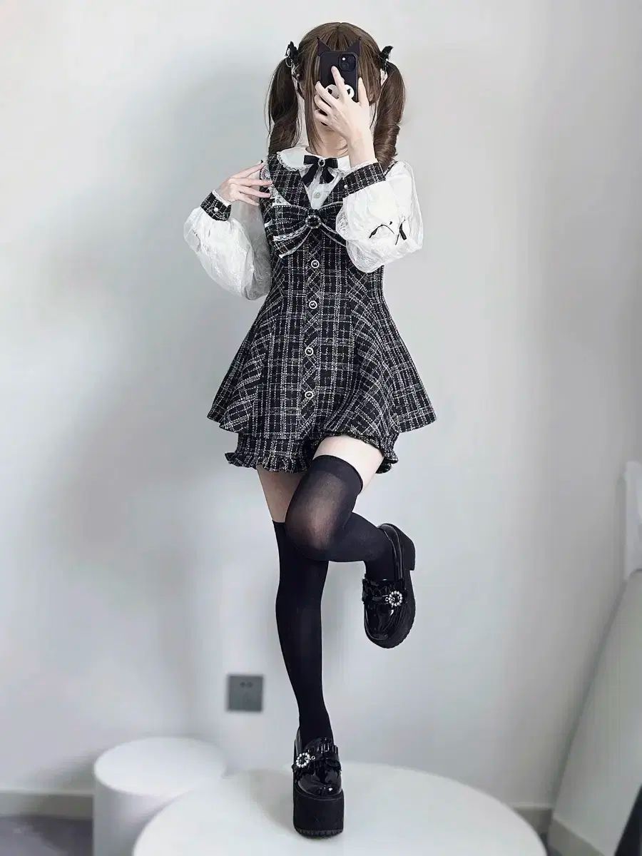 量産型 地雷系 セット 長袖 ONE PIECE