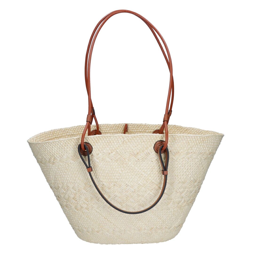 ロエベ LOEWE かごバッグ バスケットバッグ アナグラム A223T43X02 ベージュ系 2435 NATURALE TAN ギフト不可 お取り寄せ