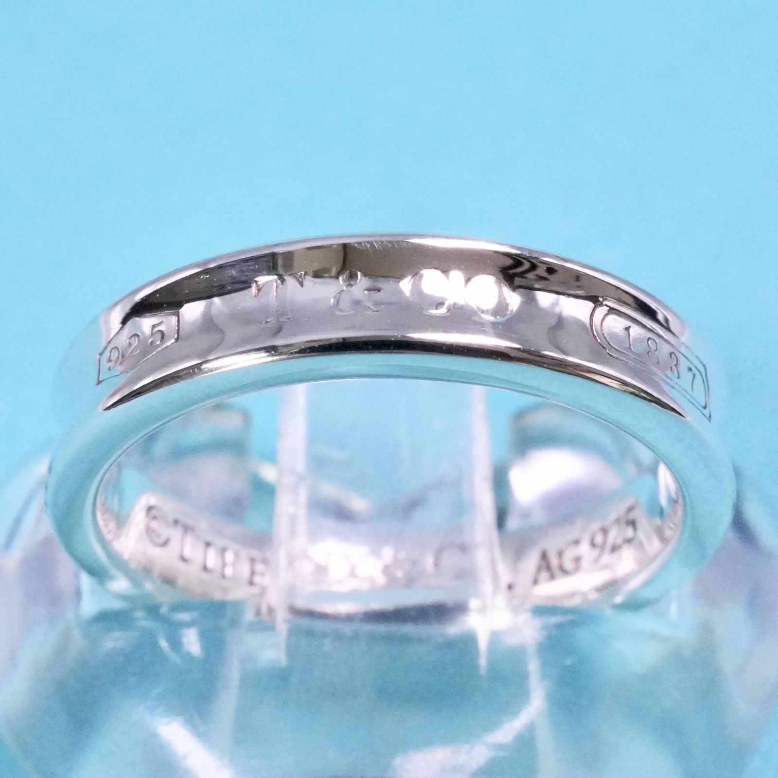 12.5号 ティファニー 1837 ナロー スリム リング 25-1694 S