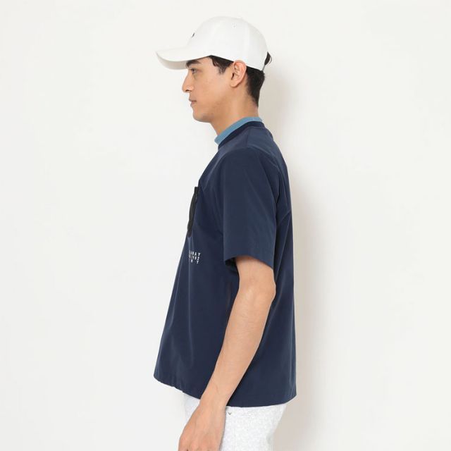 種類6：ネイビー(1120)/3L キャロウェイ 8WAYストレッチ ドットエア