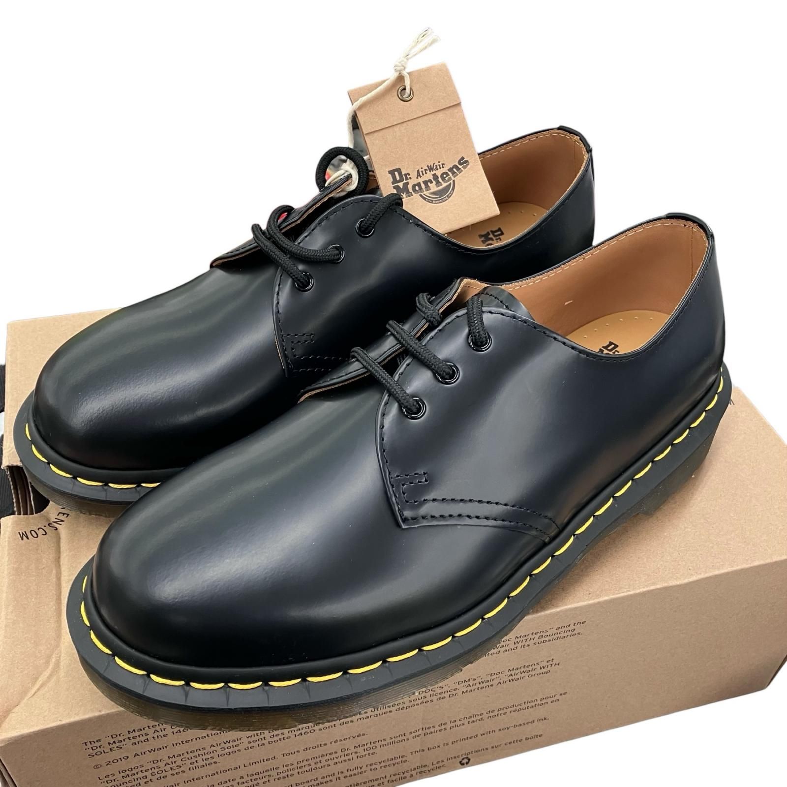 186005 Dr.Martens ドクターマーチン ローファー 26 cm ブラックスムース