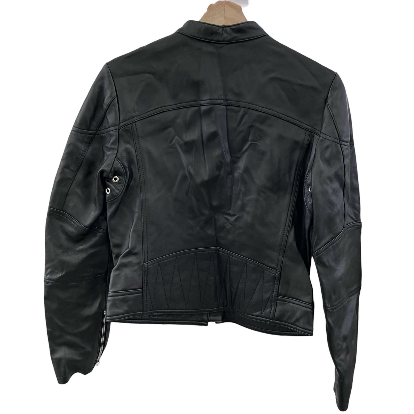 186000 DIESEL ディーゼル ライダースジャケット ブラック - メルカリ