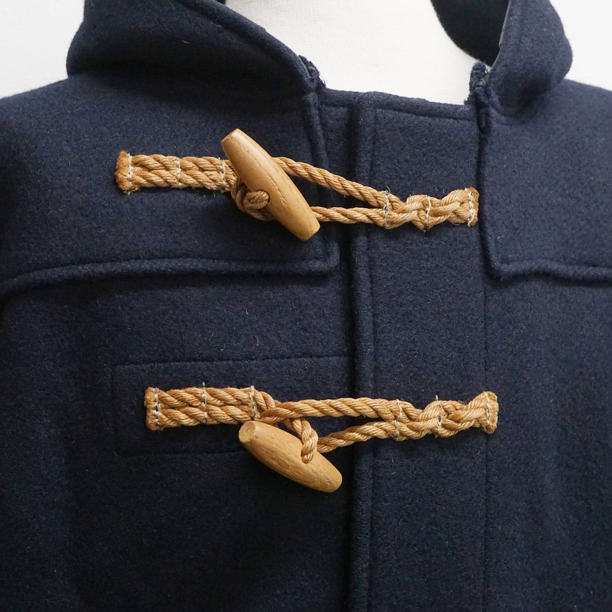 GLENOVER グレンオーバー ダッフルコート USED品 ネイビー Sサイズ