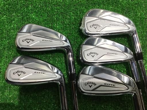 キャロウェイ ELYTE 5 S アイアンセット IR NS PRO 750 GH neo フレックスS メンズ 男性用 右利き 右用 Bランク ゴルフクラブ