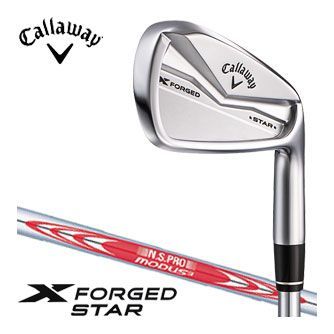 キャロウェイ X FORGED STAR 24 アイアン 6本セット[＃5-P] N.S.PRO