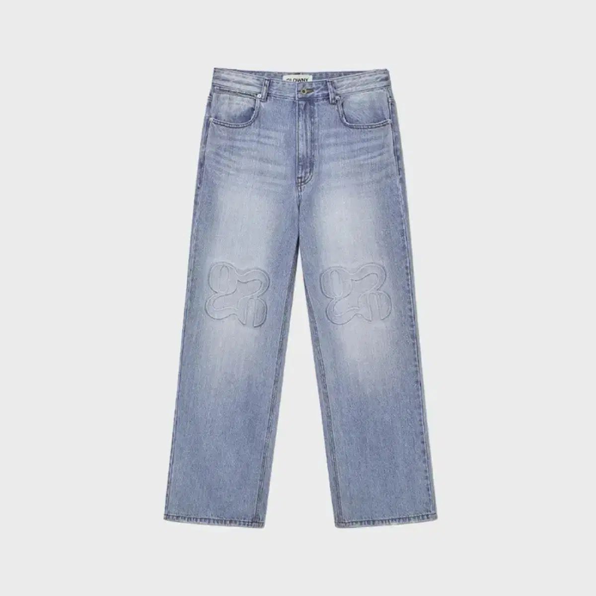 グロウニー BOSTON EMBO JEANS BLUE