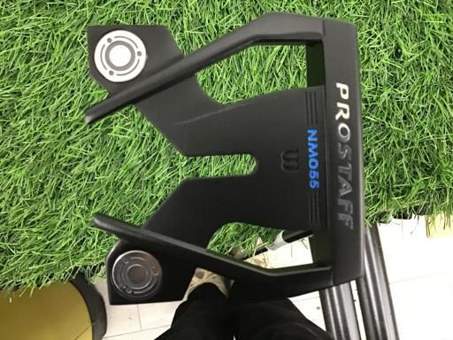 ウィルソン PROSTAFF NM055 34インチ パター PT スチール フレックスその他 メンズ 男性用 右利き 右用 Bランク ゴルフクラブ