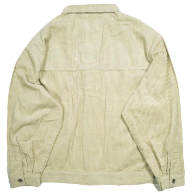 Danke Schon ダンケシェーン 25AW WEB&DEPOT CORDUROY COVERALLS コーデュロイ カバーオール UNS25139-OT L ベージュ オーバーサイズ ジャケット アウター g24181