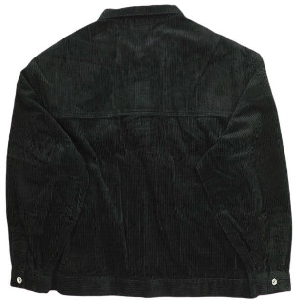 Danke Schon ダンケシェーン 25AW WEB&DEPOT CORDUROY COVERALLS コーデュロイ カバーオール UNS25139-OT L ブラック オーバーサイズ ジャケット アウター g24182