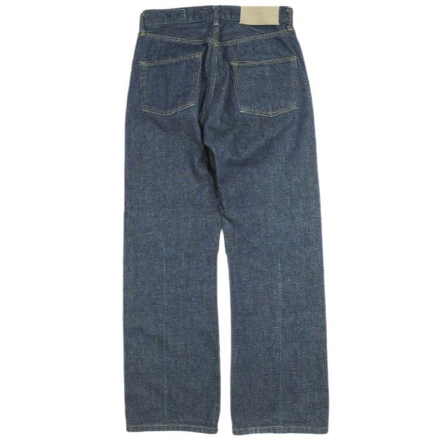 KURO x CITYSHOP クロ シティショップ 22AW 別注 クラッシュ加工 セルビッチデニムパンツ 28 Indigo ボタンフライ ジーンズ DENIM ボトムス g24202