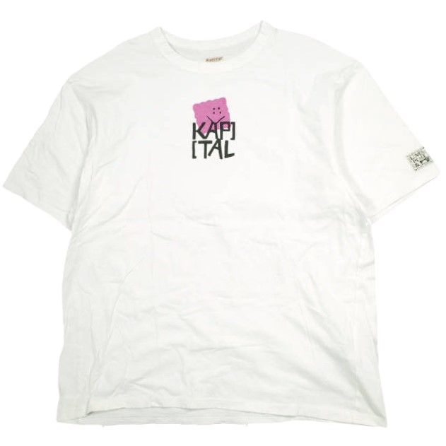 KAPITAL キャピタル 25SS 日本製 20/-天竺ルーキークルーT (PECKISH