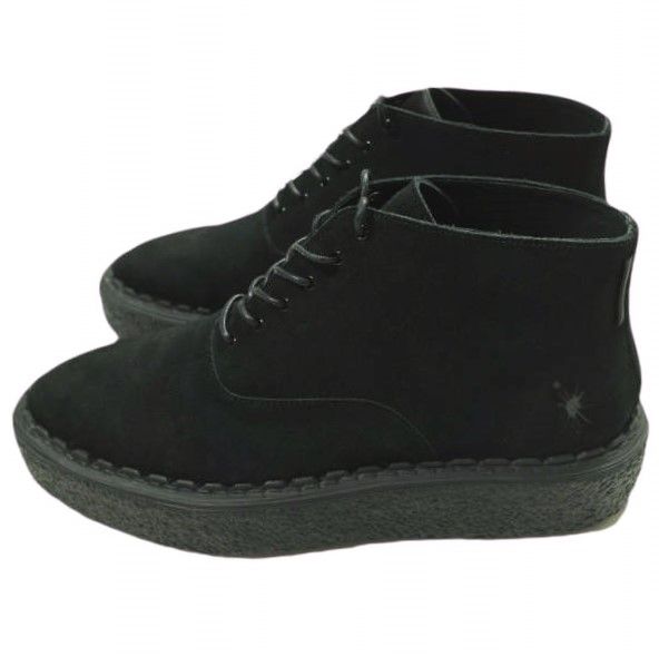 N.HOOLYWOOD COMPILE LINE x General Scale. Maison MIHARA YASUHIRO エヌハリウッド 25AW 別注 SUEDE BOOTS スエードブーツ 2252-SE01 36 BLACK シューズ