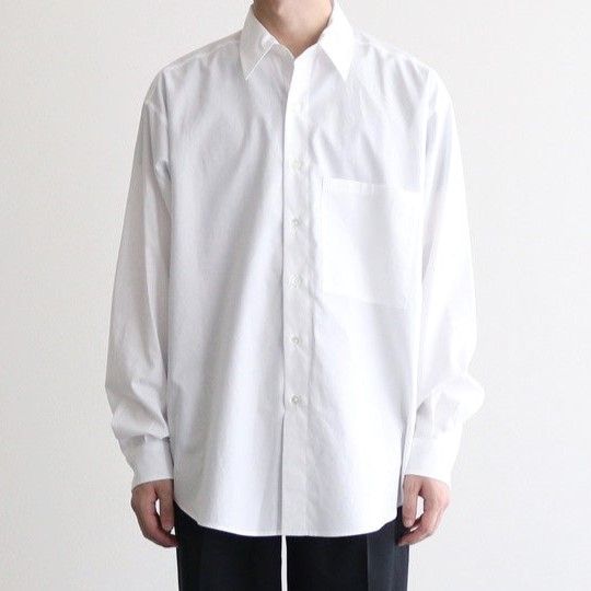 AURALEE オーラリー 25AW 日本製 WASHED FINX TWILL BIG SHIRT