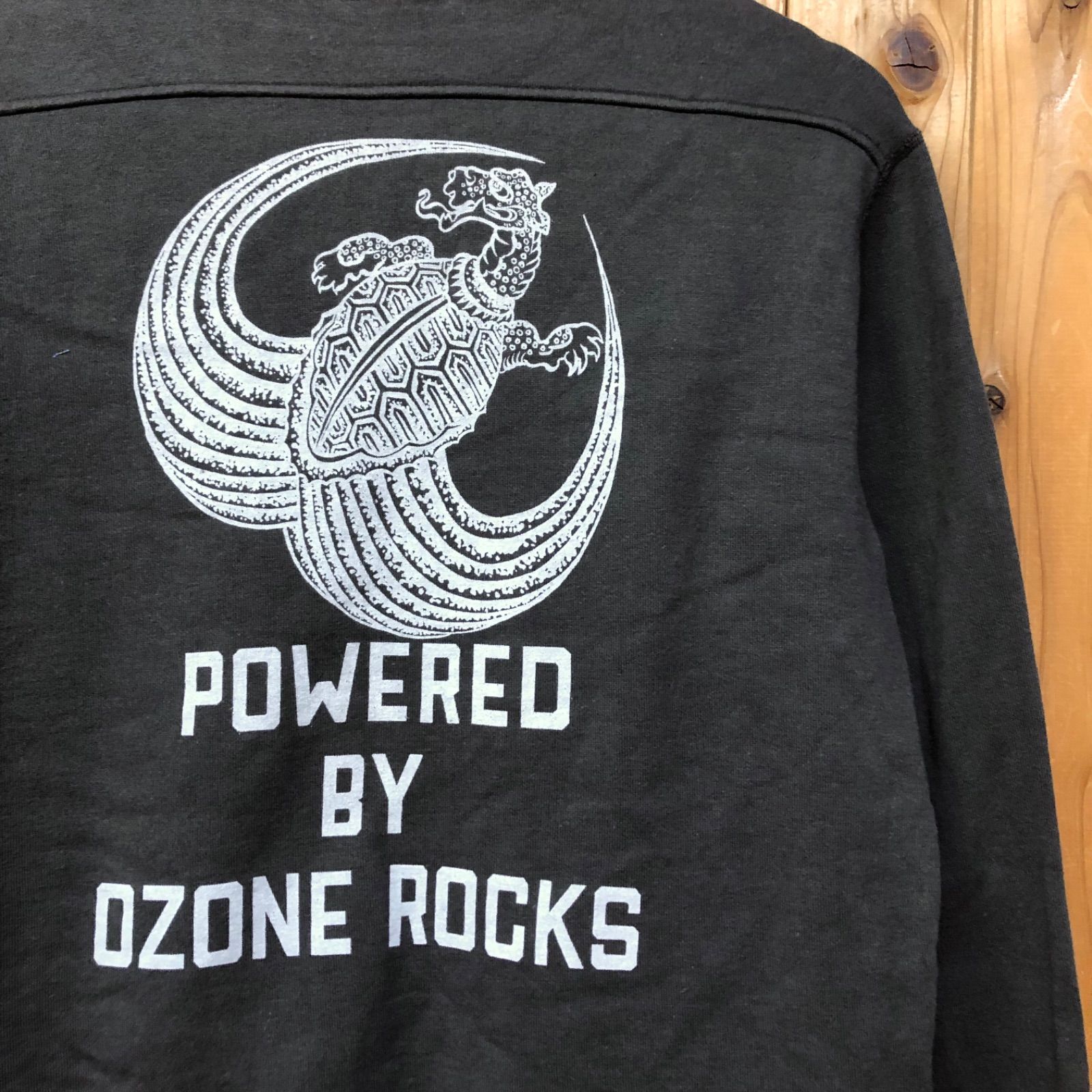 OZONE ROCKS オゾンロックス メンズL スウェットジャケット ジップ 