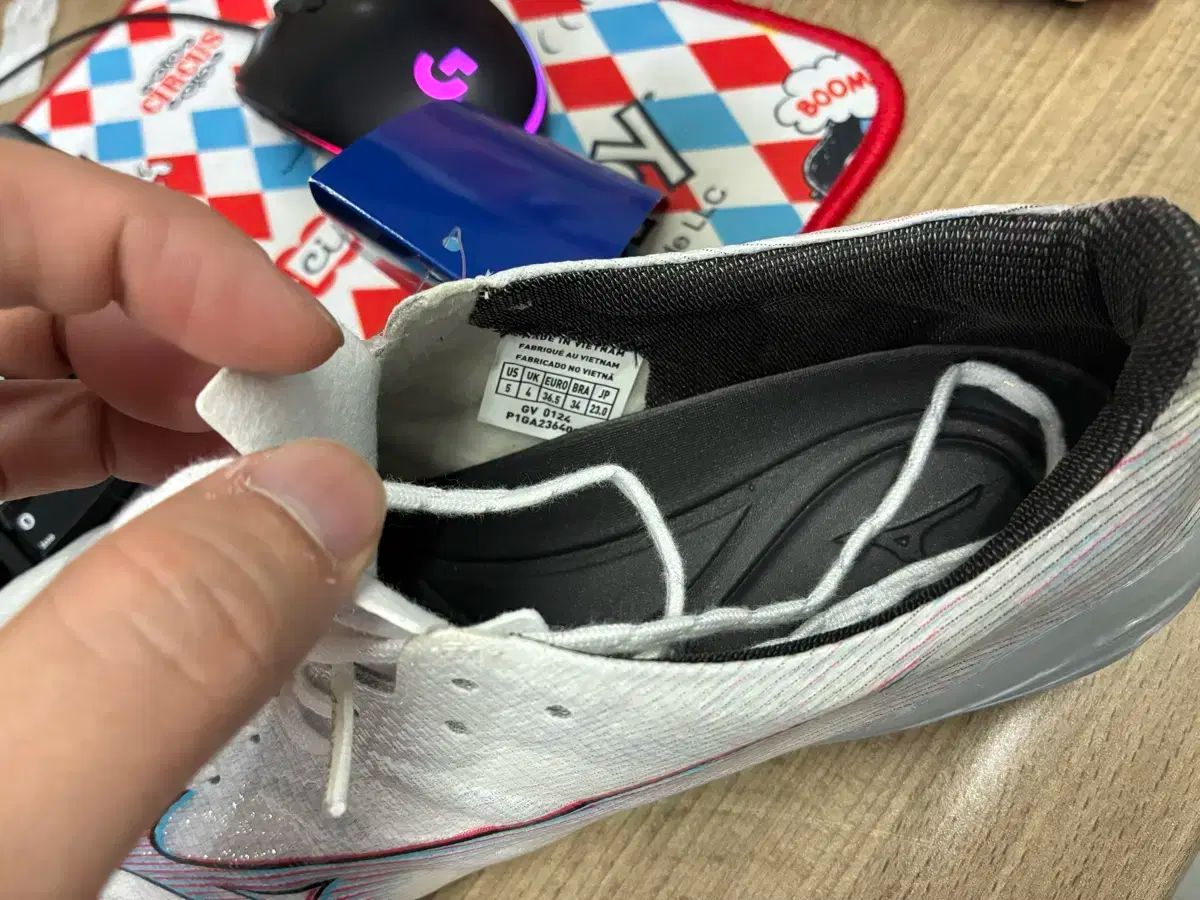 ミズノアルファプロサッカーシューズ