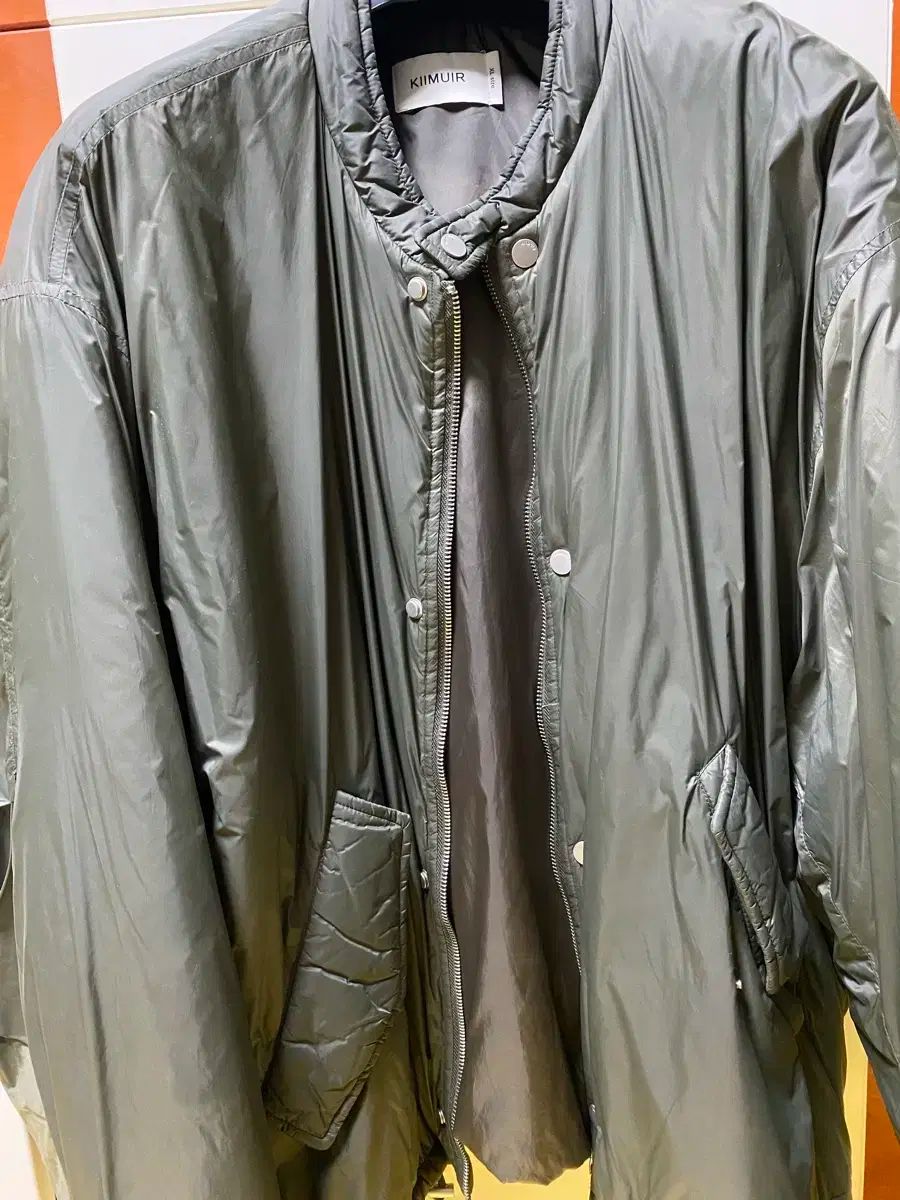 キミュア リラックスド パデッド バイカー ジャケット xl