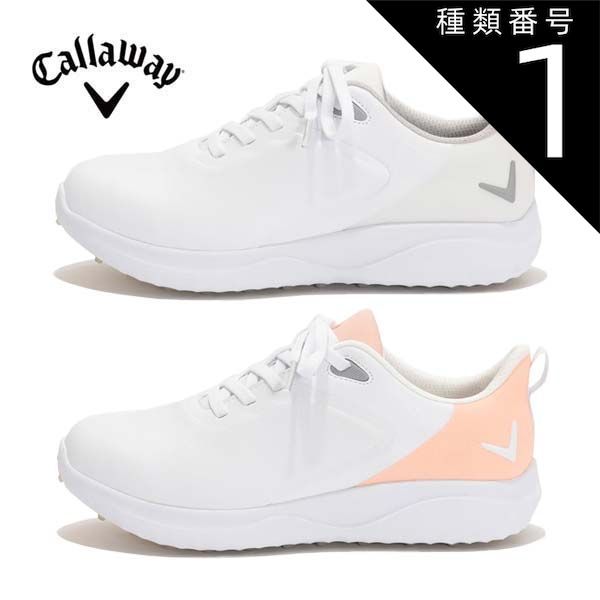 種類1：ホワイト/ピンク(1031)/22.5cm キャロウェイ アンザ スパイク