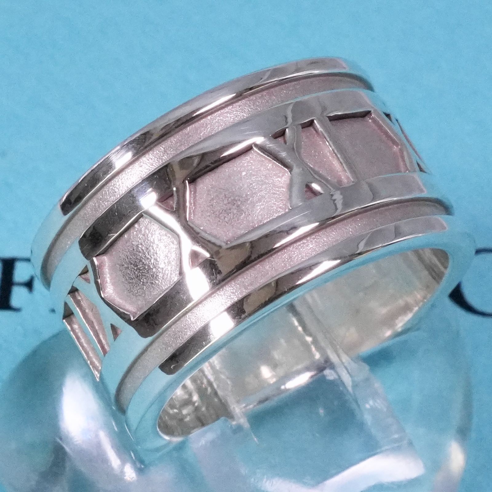 15号 ティファニー アトラス ワイド リング 25-2025 S