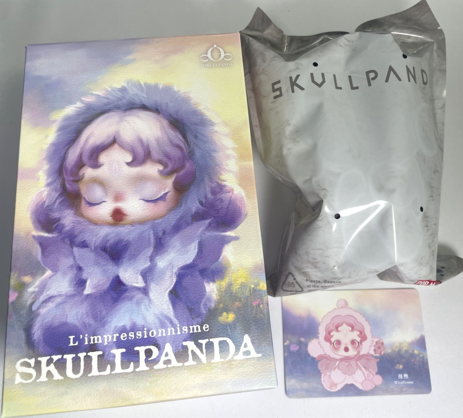 未使用・内袋未開封】SKULLPANDA L'impressionnisme Windflower