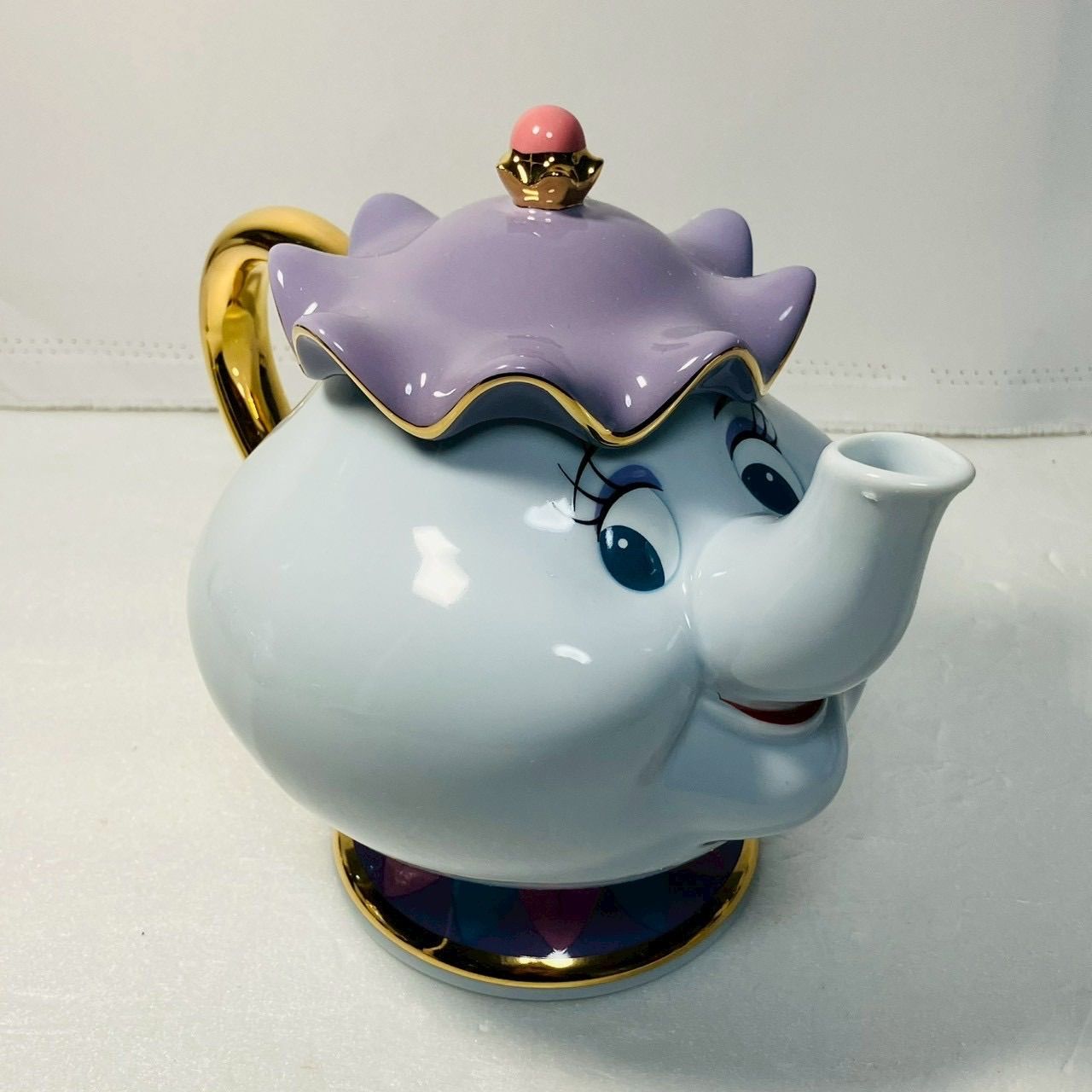 横-88 美女と野獣 Beauty-Beast 食器 ポット夫人 チップ ティーポット カップ-ソーサー カトラリー ディズニーランド