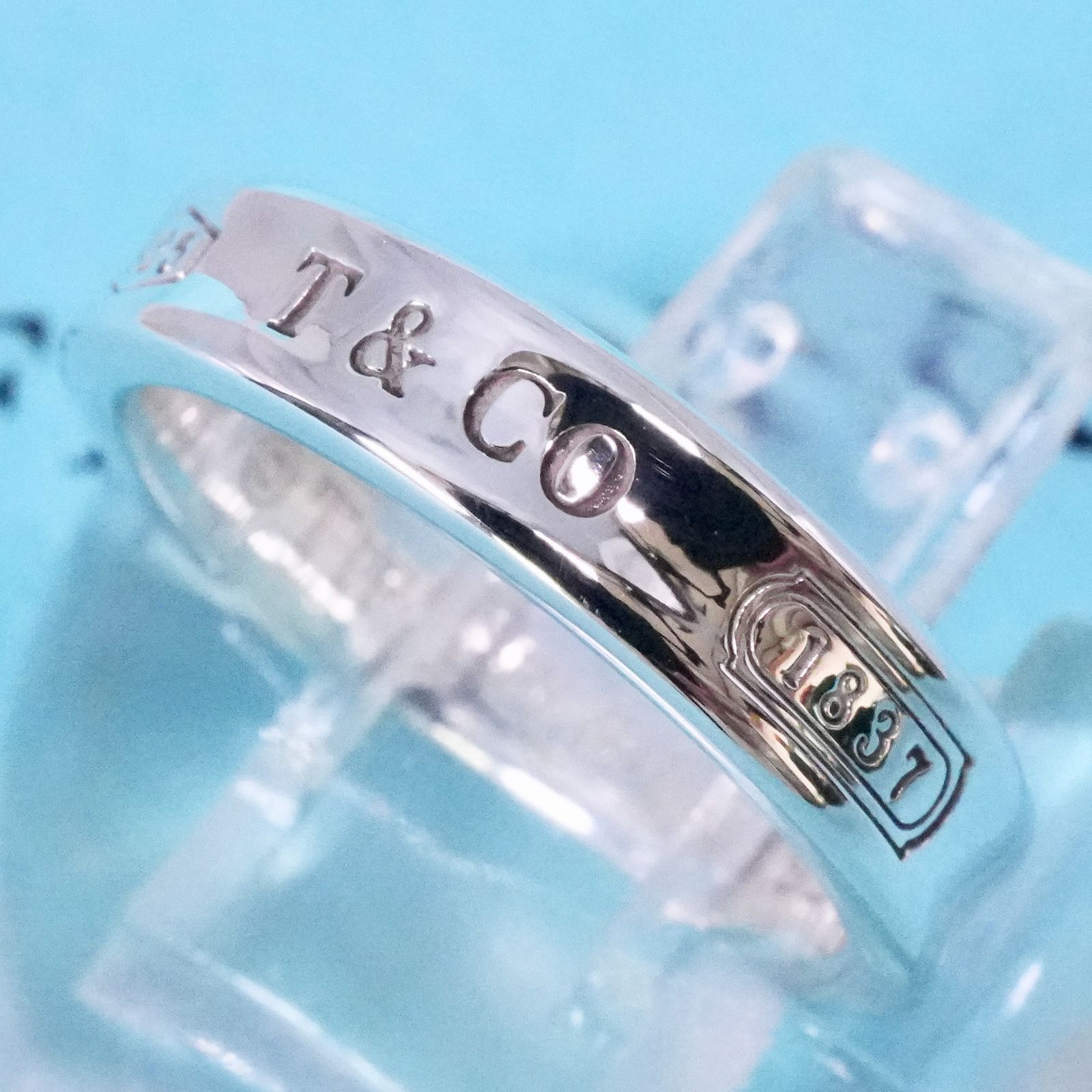 極美品6.5号 ティファニー 1837 ナロー スリム リング/25-1775S - メルカリ