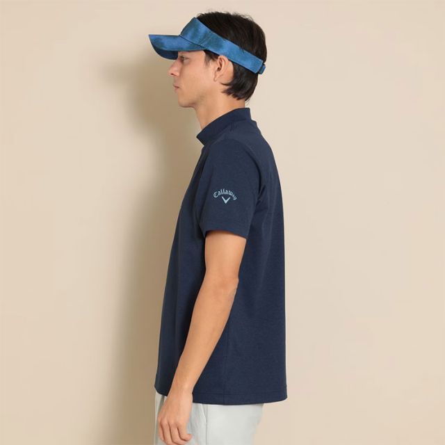 種類2：ネイビー(1120)/LL キャロウェイ スパンライク天竺 モック