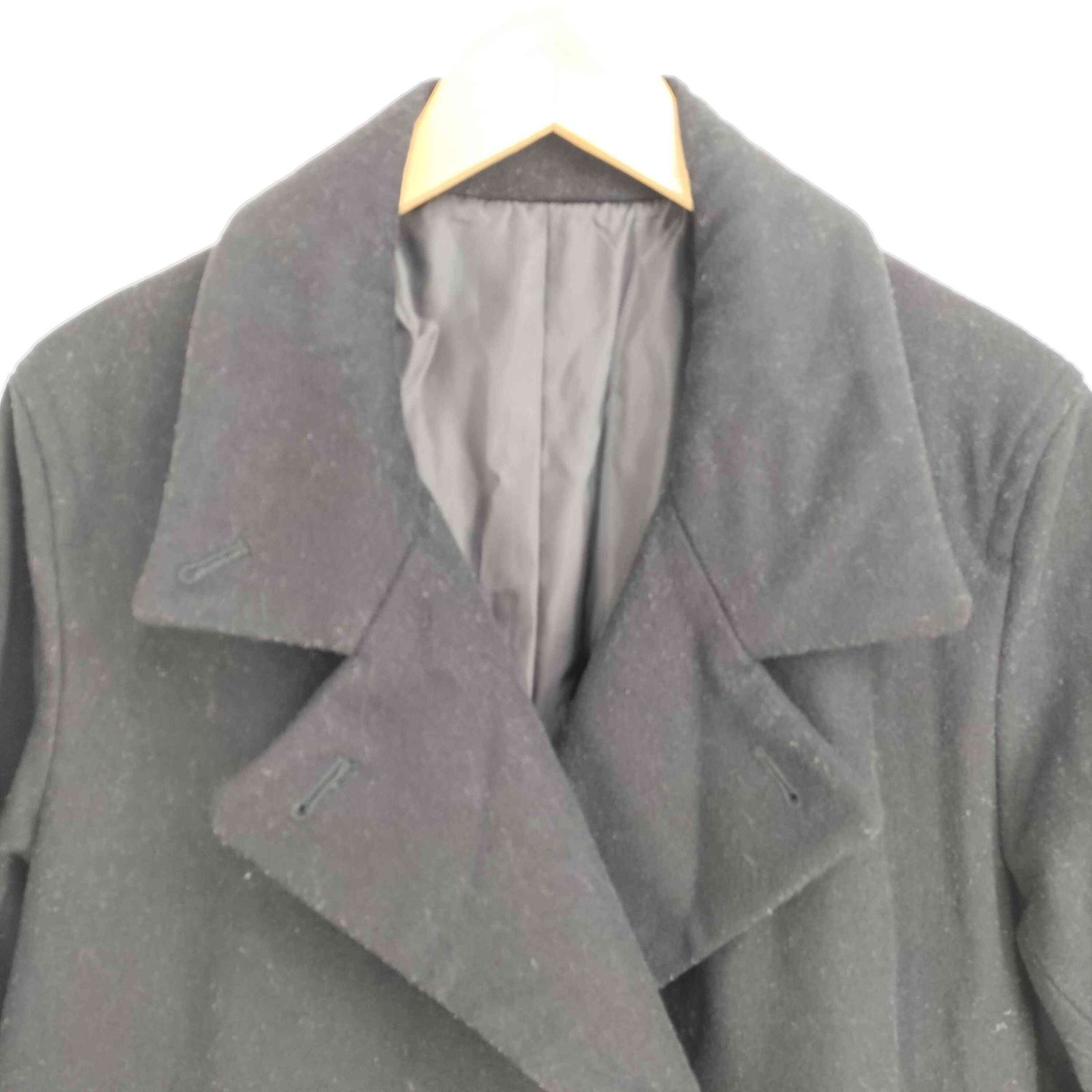 ユーズドフルギ USED古着 カスタムメルトンマキシコート レディース