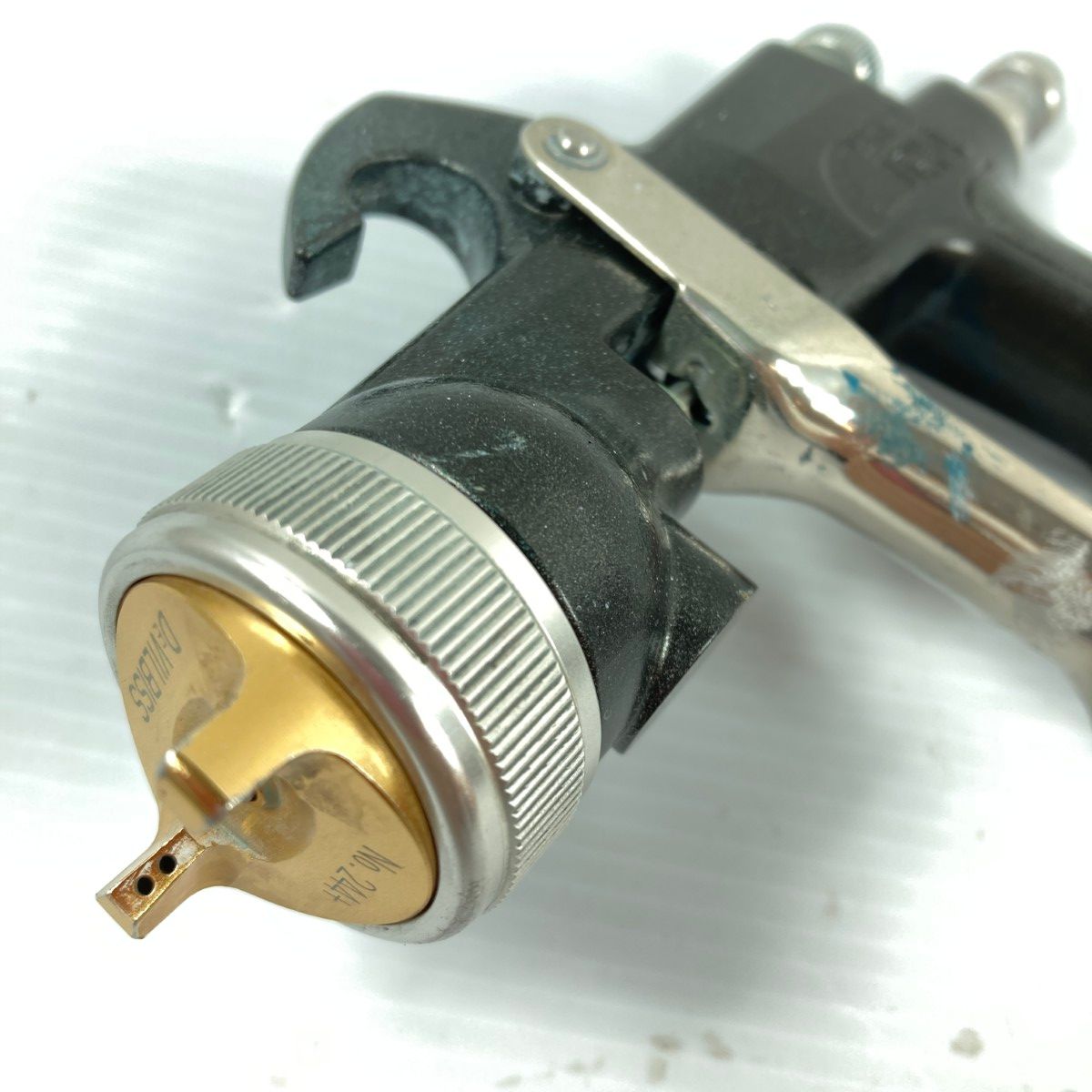  DEVILBISS 重力式スプレーガン 本体のみ LUNA MARK-Ⅱ ブラック その他 エアーツール