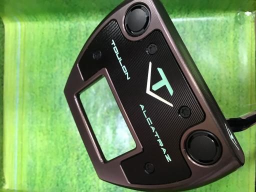 TOULON DESIGN 24 COLLECTION ALCATRAZ DB ダブルベンド 34インチ パター PT スチール フレックスその他 メンズ 男性用 右利き 右用 Bランク ゴルフクラブ