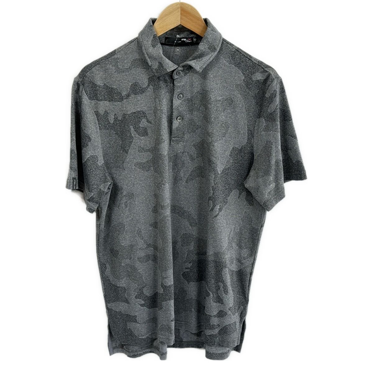 RLX(RalphLauren)(ラルフローレン) 半袖ポロシャツ メンズ グレー