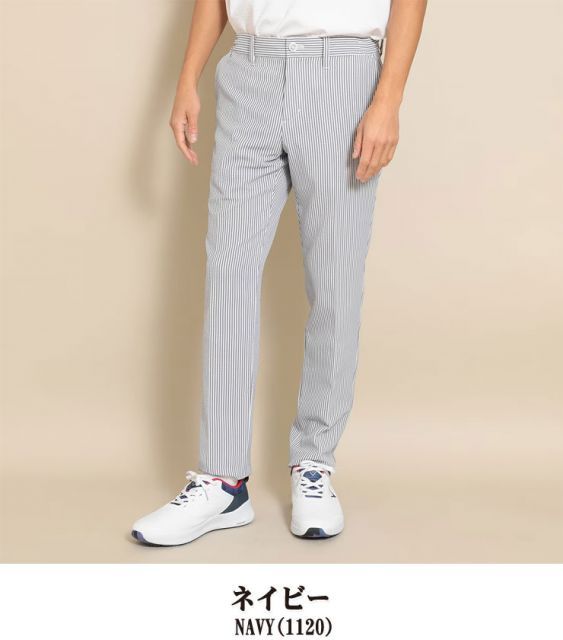 キャロウェイ ゴルフ 夏用 パンツ ネイビー系 ボタニカル Sサイズ 美品