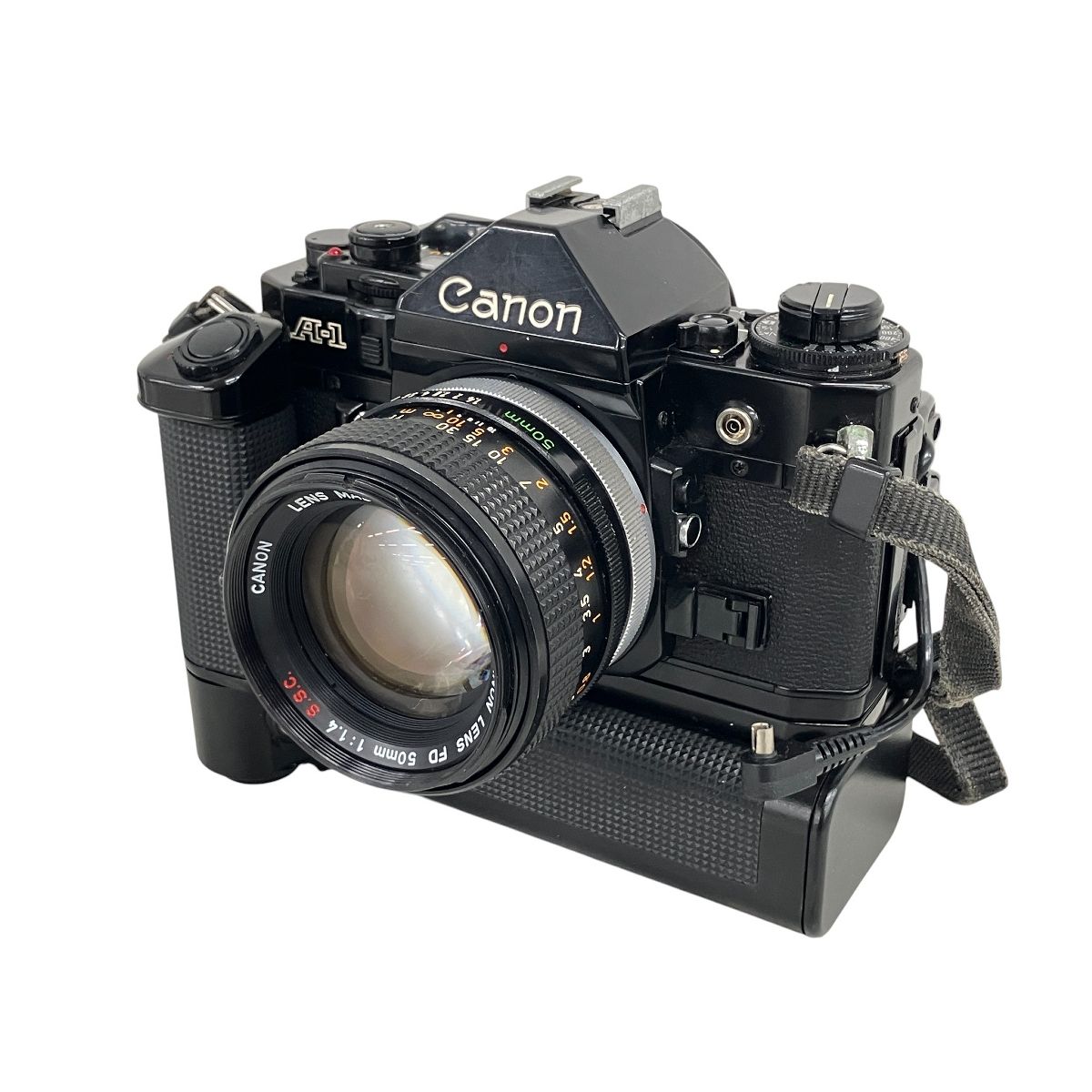 Canon キャノン A-1 ボディ FD 50mm F1.4 フィルムカメラ レンズセット ジャンク K10596034