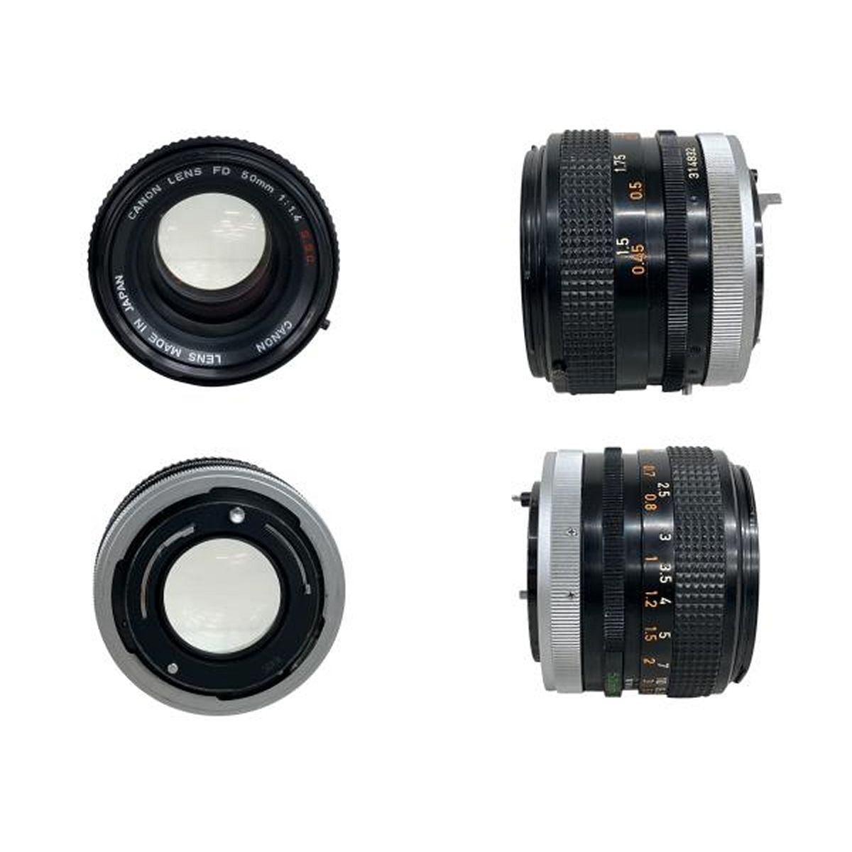  Canon キャノン A 1 ボディ FD 50 mm F 4 フィルムカメラ レンズセット 一眼レフカメラ(フィルム) フィルムカメラ
