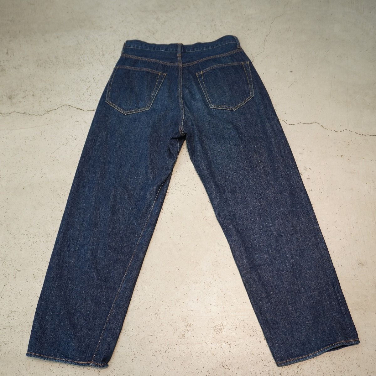 正規 COMOLI コモリ T01-03006 Denim 5P PANT NAVY デニム パンツ ジーンズ ネイビー 紺 サイズ1 本物1109P