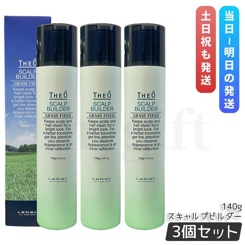 ルベル ジオ スキャルプビルダー 140g 3個セット 育毛剤 医薬部外品 男性用育毛剤 発毛 LebeL THEO スキャルプエッセンス SB 発毛促進 薄毛