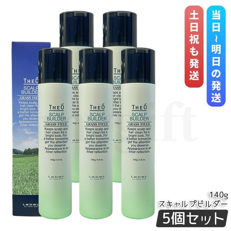 ルベル ジオ スキャルプビルダー 140g 5個セット 育毛剤 医薬部外品 男性用育毛剤 発毛 LebeL THEO スキャルプエッセンス SB 発毛促進 薄毛