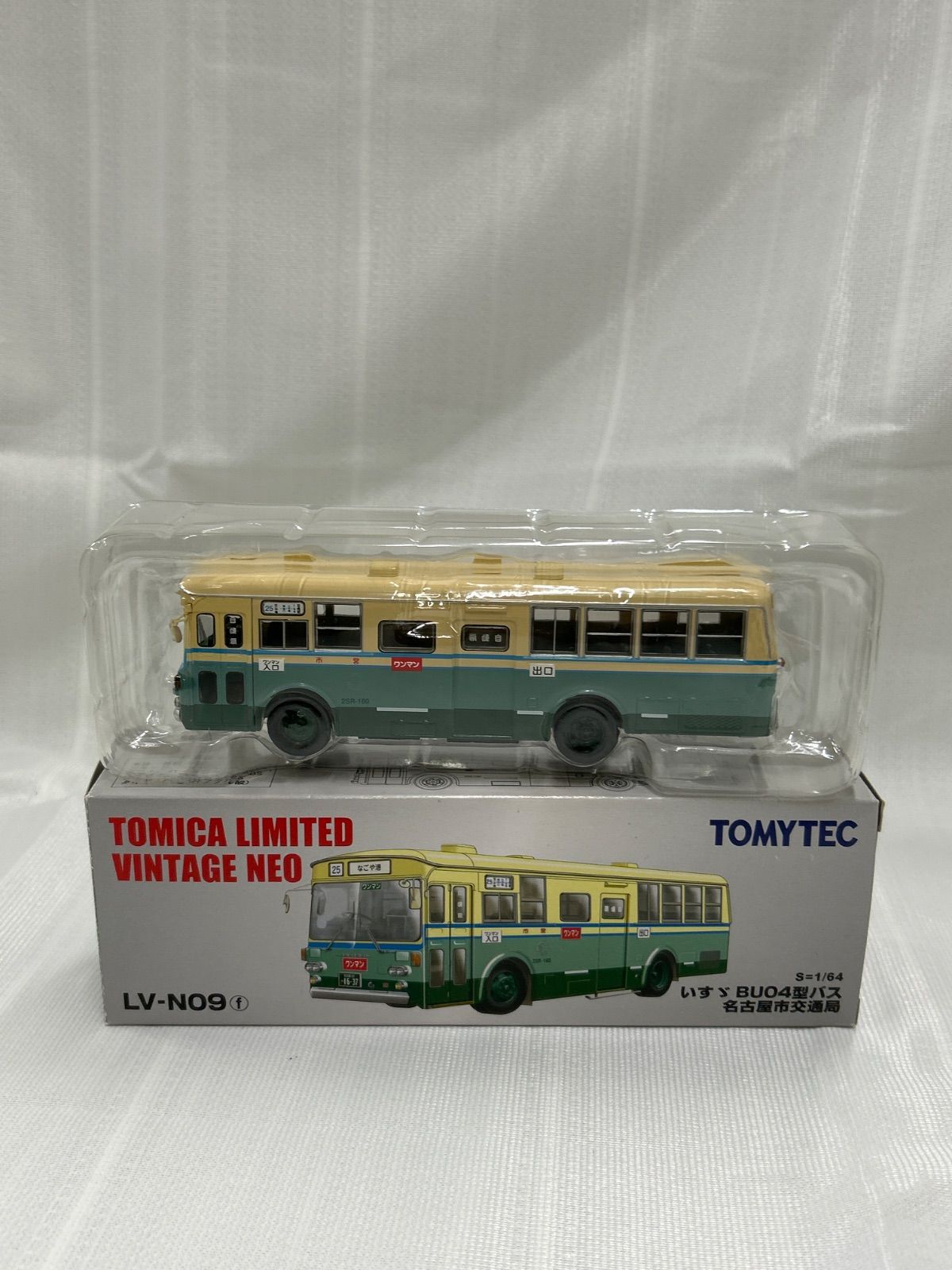 11666 LV-N09f トミカリミテッドヴィンテージNEO いすゞ BU04型バス 名古屋市交通局 TOMYTEC 1 64 TOMICA LIMITED VINTAGE NEO