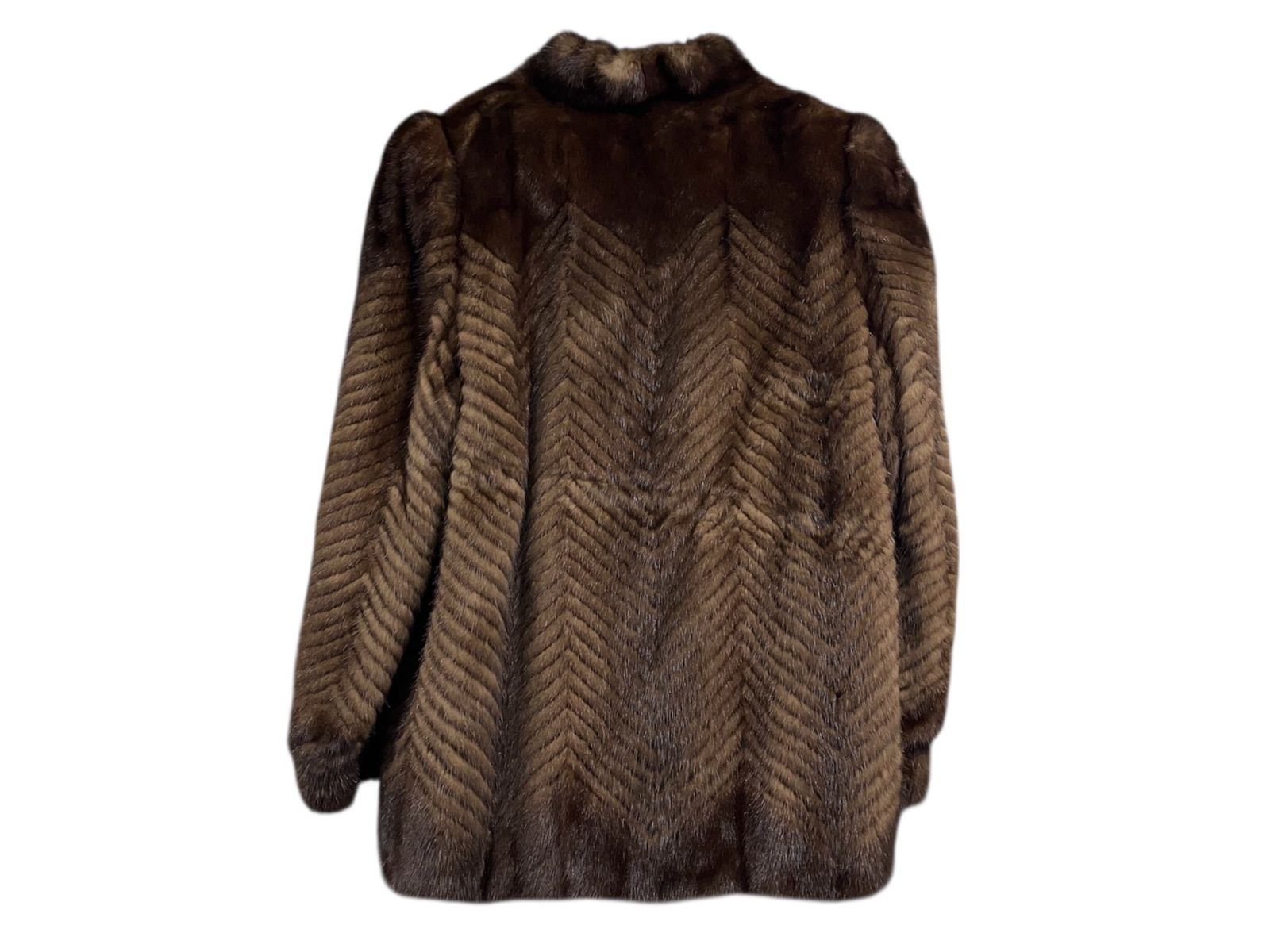 ☆美品 PELTEX ペルテックス ミンク 毛皮 ファーコート リアルファー 