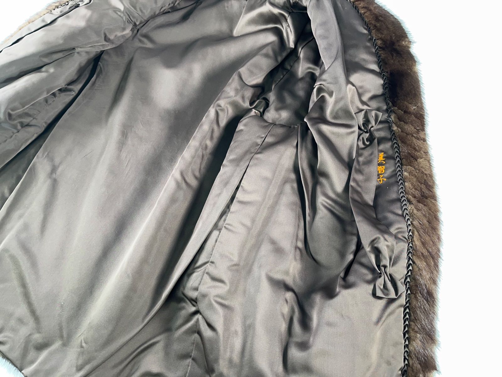 ☆美品 PELTEX ペルテックス ミンク 毛皮 ファーコート リアルファー 