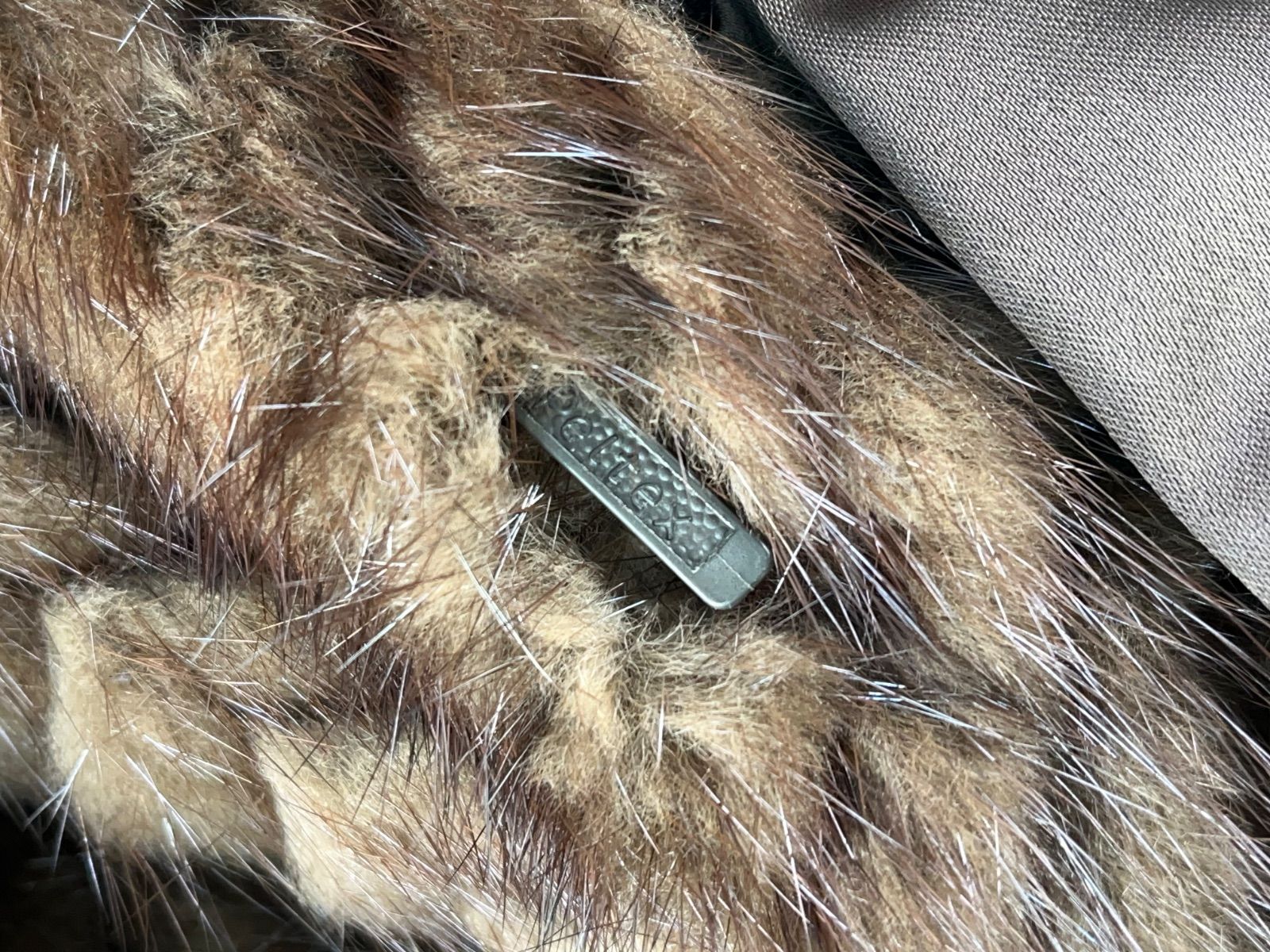☆美品 PELTEX ペルテックス ミンク 毛皮 ファーコート リアルファー 