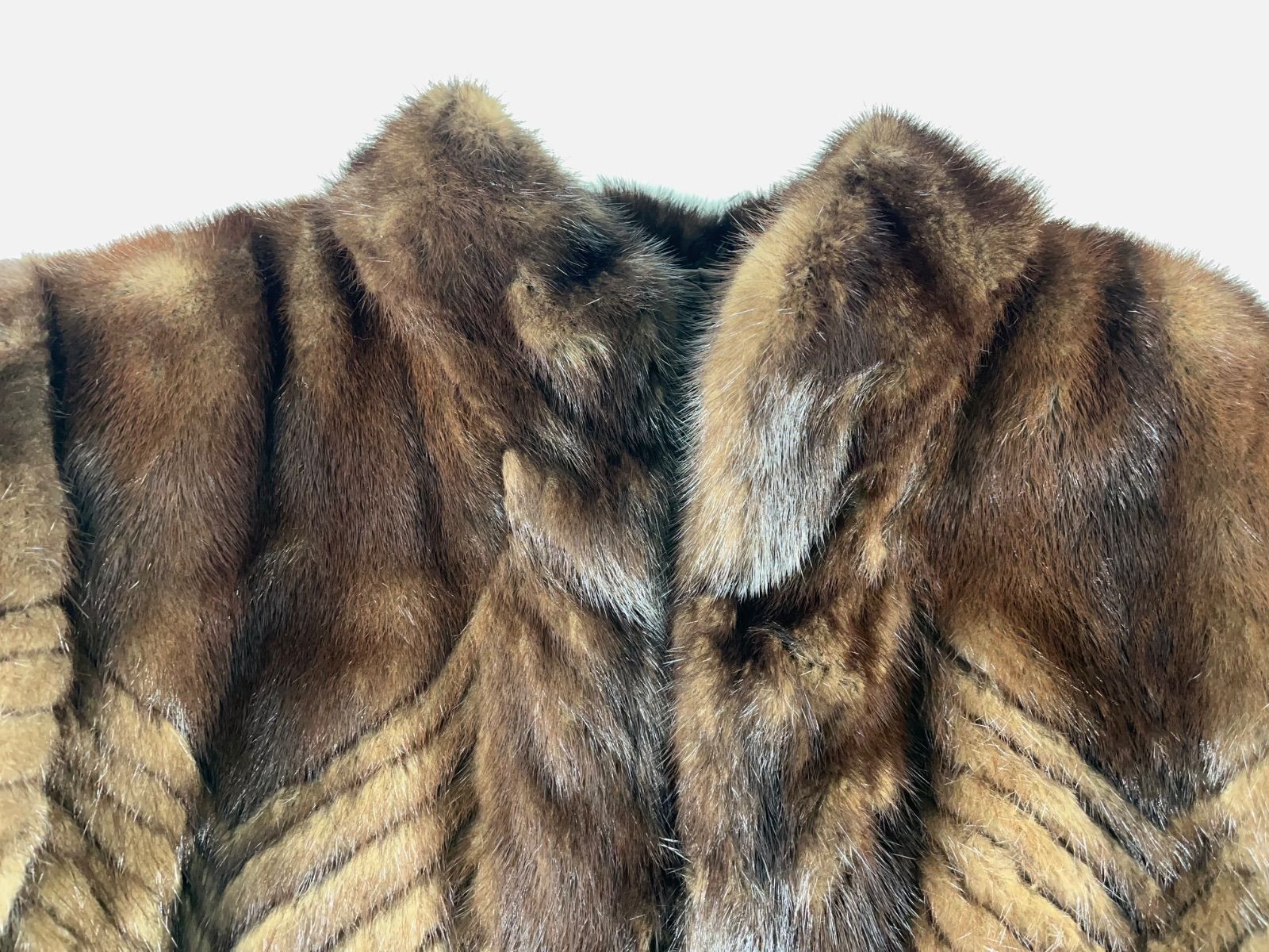 ☆美品 PELTEX ペルテックス ミンク 毛皮 ファーコート リアルファー 