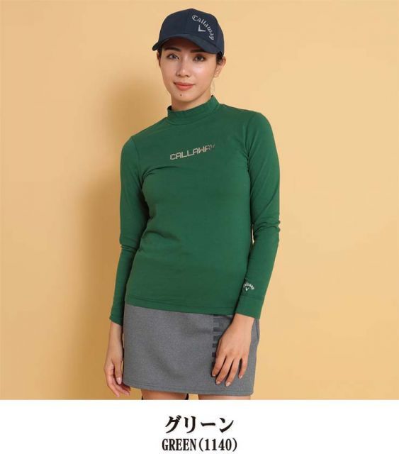 種類13：ネイビー(1120)/M 人気 キャロウェイ メタリックロゴ モック