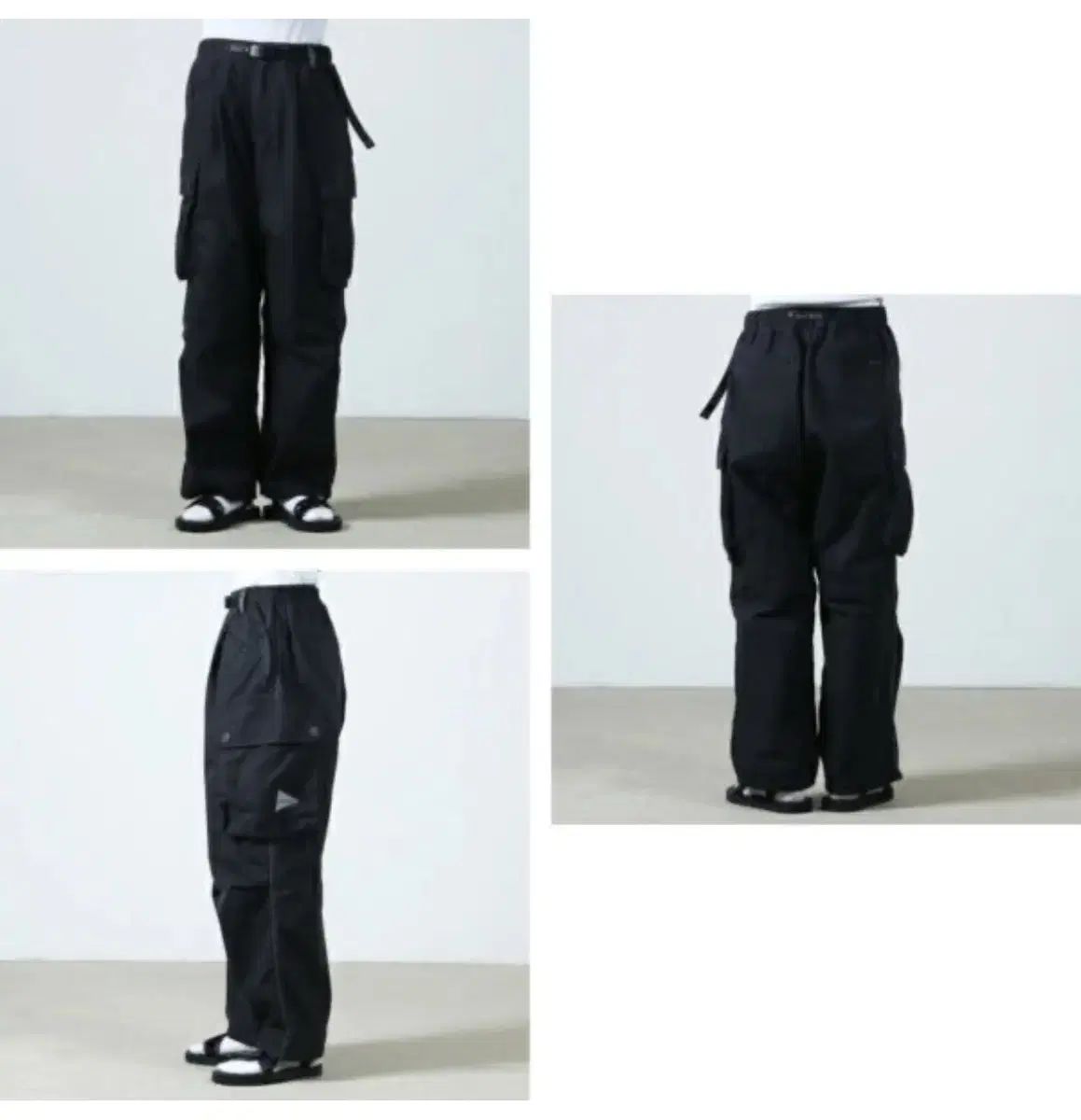 アンドワンダー グラミチ ミリタリー ワイドパンツ XL です