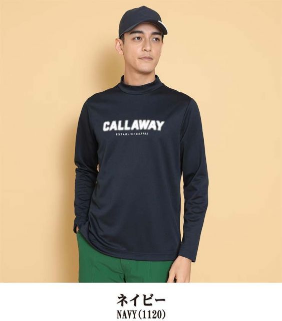 種類2：ネイビー(1120)/LL キャロウェイ ストレッチ スムース モック